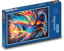 Bird - Griffin, fantasy Puzzle of 500 pieces - 46 x 30 cm 