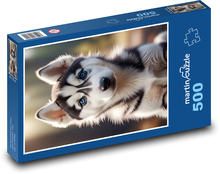 Welpe - Hund, Tier Puzzle 500 Teile - 46 x 30 cm