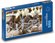 Motýle - hmyz, záhrada Puzzle 500 dielikov - 46 x 30 cm 
