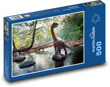Dinosaurus v rieke Puzzle 500 dielikov - 46 x 30 cm 