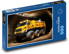 Nákladní vůz v tunelu Puzzle 500 dílků - 46 x 30 cm