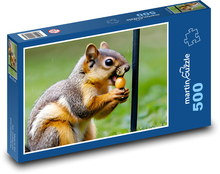 Squirrel with snack Puzzle of 500 pieces - 46 x 30 cm