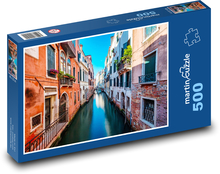 Italien - Kanal von Venedig Puzzle 500 Teile - 46 x 30 cm