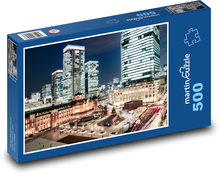 Japonsko - Tokio, noční město Puzzle 500 dílků - 46 x 30 cm