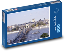 Budapešť - Dunaj Puzzle 500 dielikov - 46 x 30 cm 