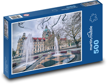 Radnice - Hannover, Dolní sasko Puzzle 500 dílků - 46 x 30 cm