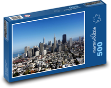 Panoráma mesta San Francisco Puzzle 500 dielikov - 46 x 30 cm 