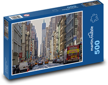 New York - Vereinigte Staaten von Amerika Puzzle 500 Teile - 46 x 30 cm