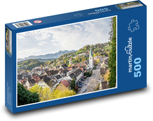 Feldkirch - Vorarlberg, Austria Puzzle 500 elementów - 46x30 cm