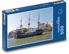 Statek wycieczkowy Puzzle 500 elementów - 46x30 cm