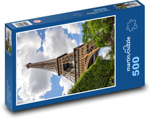 Eiffelturm - Paris, Frankreich Puzzle 500 Teile - 46 x 30 cm