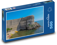 Chorvátsko - Dubrovník, Stredozemné more Puzzle 500 dielikov - 46 x 30 cm 