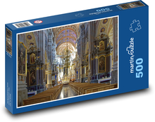 Lithuania - Kaunas, church Puzzle of 500 pieces - 46 x 30 cm 