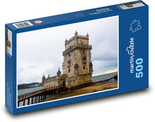 Belém Tower - Lisbon, Portugal Puzzle of 500 pieces - 46 x 30 cm