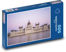 Maďarský parlament - Dunaj Puzzle 500 dílků - 46 x 30 cm