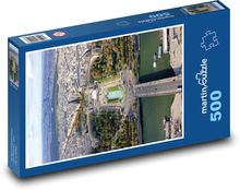 Paríž - Francúzsko, veža Puzzle 500 dielikov - 46 x 30 cm 