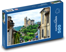 Schloss Najac - Frankreich Puzzle 500 Teile - 46 x 30 cm