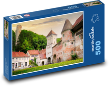 Sandauer gate - city gate, Germany Puzzle of 500 pieces - 46 x 30 cm 