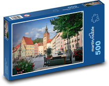 Historic Square Puzzle of 500 pieces - 46 x 30 cm