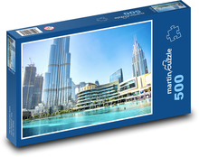 Burdž Chalífa - Dubaj, mrakodrapy Puzzle 500 dielikov - 46 x 30 cm 