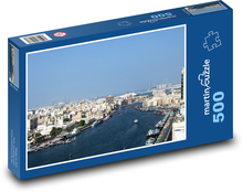 Dubaj - Zatoka Perska, Zjednoczone Emiraty Arabskie Puzzle 500 elementów - 46x30 cm