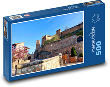 Alquezar - zamek, Hiszpania Puzzle 500 elementów - 46x30 cm