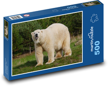 Eisbär in der Natur Puzzle 500 Teile - 46 x 30 cm