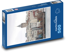 Wieża Galata - Stambuł, Turcja Puzzle 500 elementów - 46x30 cm