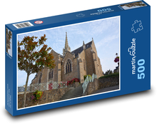 Kostel - Británie, Anglie Puzzle 500 dílků - 46 x 30 cm
