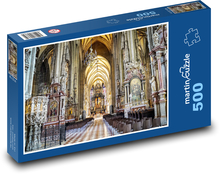Wien - Österreich, Kirche Puzzle 500 Teile - 46 x 30 cm