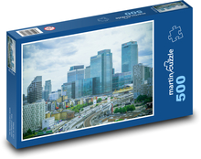 Stadt - Wolkenkratzer Puzzle 500 Teile - 46 x 30 cm