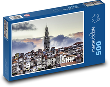 Městská věž Puzzle 500 - 46x30 cm