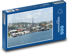 Fort de France - Martinik, Francúzsko Puzzle 500 dielikov - 46 x 30 cm 