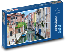 Kolorowa Wenecja - Włochy Puzzle 500 elementów - 46x30 cm