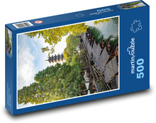Turm - Schiffe Puzzle 500 Teile - 46 x 30 cm