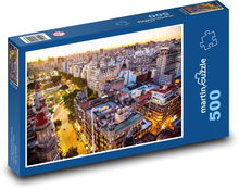 Nočné mesto Puzzle 500 dielikov - 46 x 30 cm 