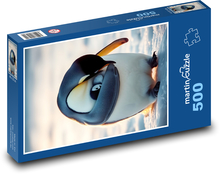 Penguin with cub Puzzle of 500 pieces - 46 x 30 cm 