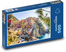 Houses - reef, sea Puzzle of 500 pieces - 46 x 30 cm 