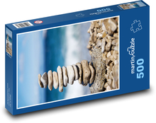 Piramida z kamieni Puzzle 500 elementów - 46x30 cm