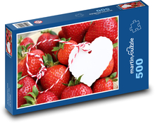 Jahody na Valentína Puzzle 500 dielikov - 46 x 30 cm 