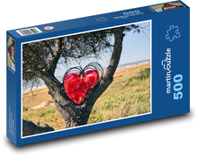 Srdcia na Valentína Puzzle 500 dielikov - 46 x 30 cm 