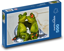 Zamilované žaby Puzzle 500 dielikov - 46 x 30 cm 