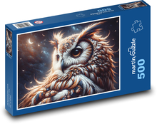 Sova v noci Puzzle 500 dielikov - 46 x 30 cm