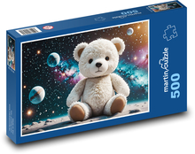 Medvedík vo vesmíre Puzzle 500 dielikov - 46 x 30 cm 