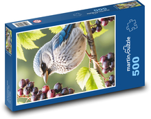 Vták na kríku Puzzle 500 dielikov - 46 x 30 cm