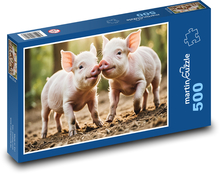 Malé prasiatka Puzzle 500 dielikov - 46 x 30 cm 