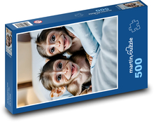 Glückliche Affen Puzzle 500 Teile - 46 x 30 cm