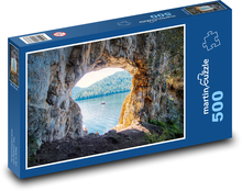Fenster im Felsen Puzzle 500 Teile - 46 x 30 cm