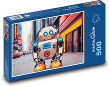 Robot on the street Puzzle of 500 pieces - 46 x 30 cm 