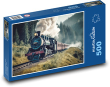 Dampfzug Puzzle 500 Teile - 46 x 30 cm